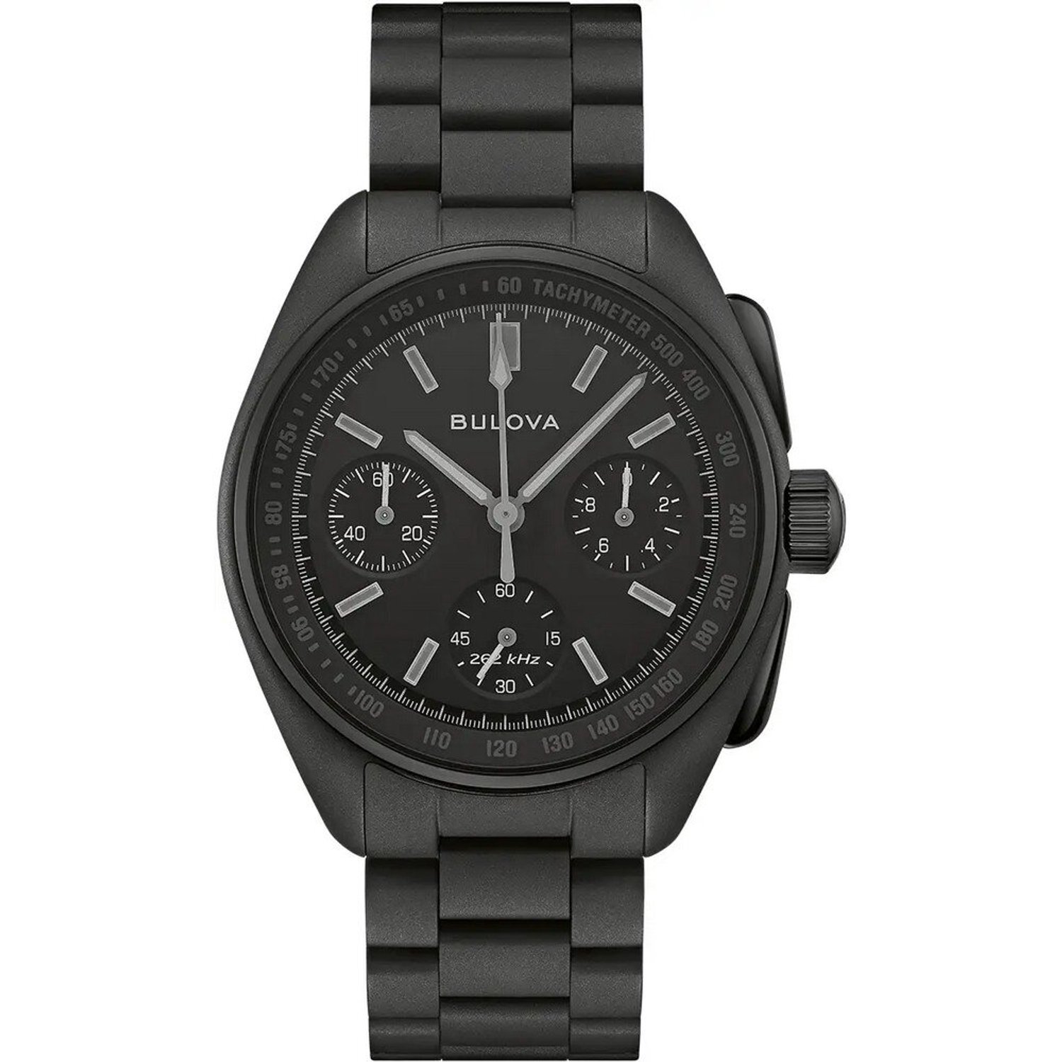 Bulova - 98A335 - Polshorloge - Heren - Kwarts - Lunar Pilot Black Hole