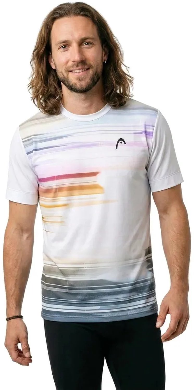 Head Racket Topspin T-shirt Met Korte Mouwen Wit XL Man