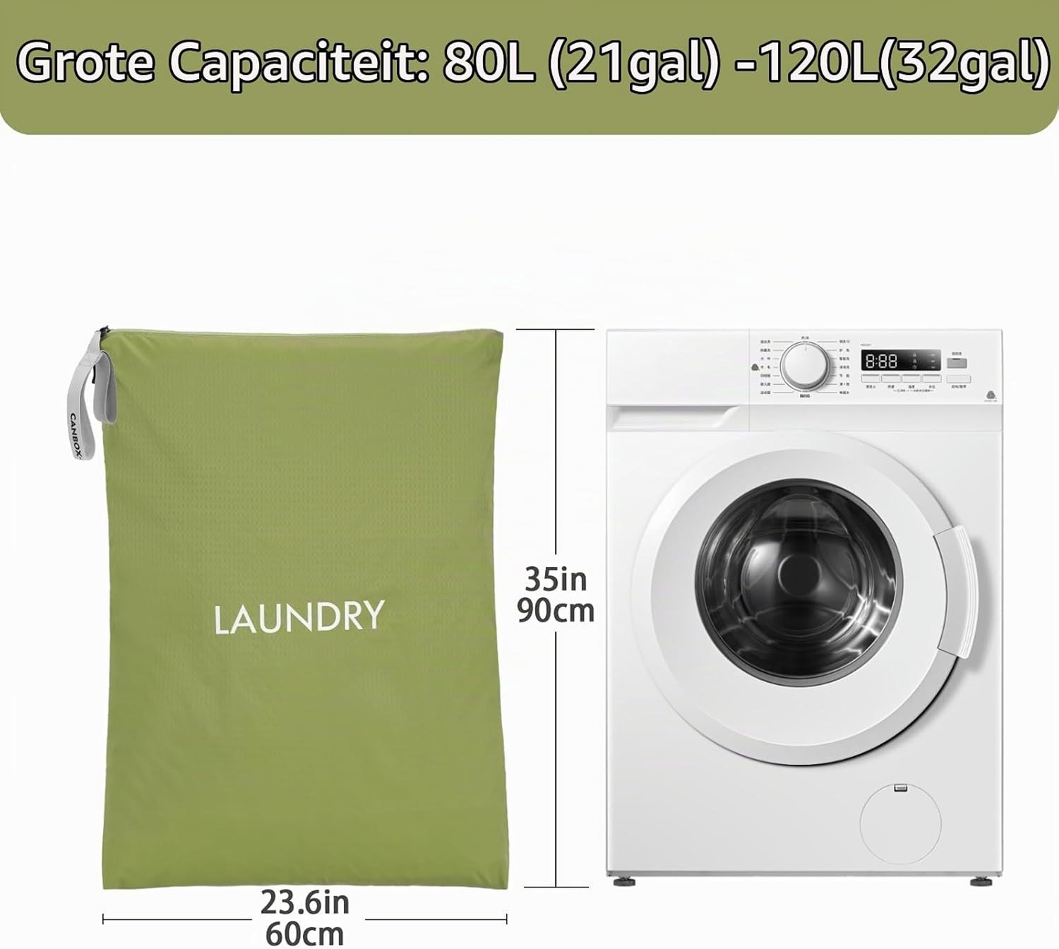 Wasbare Nat-Droog Tas voor Reizen, Organizer voor Vuile Kleding en Sportkleding, Ideaal voor Zwemmen en Yoga
