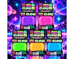 NeeDoh® Nice Cube Glow – 1 Stuk Assorti – Squishy Fidget