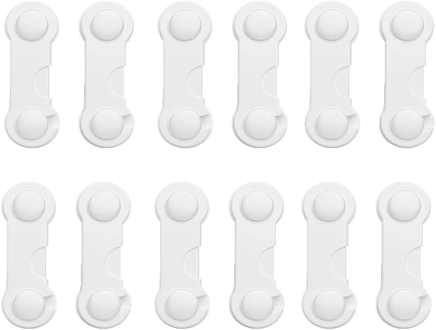 Veiligheidsbeslag voor kasten en lades, zelfklevende beveiliging zonder boren, sterke hechting en eenvoudige montage voor keukenmeubels.