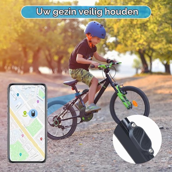 Fiets Houder voor Smart Tag 2, Bescherming voor AirTag, Stevige Bevestiging onder Fiets Bidonhouder met 2 Schroeven en Sleutel — afbeelding 5