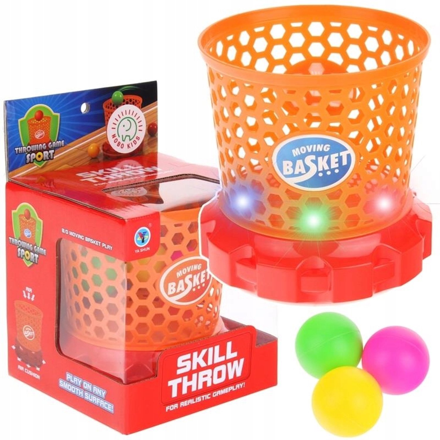 Hover Ball Basketbal Spel - Vliegende Bal met Lichteffecten