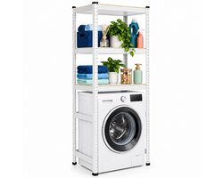 Wasmachine rek - 180 x 70 x 40 cm - wit