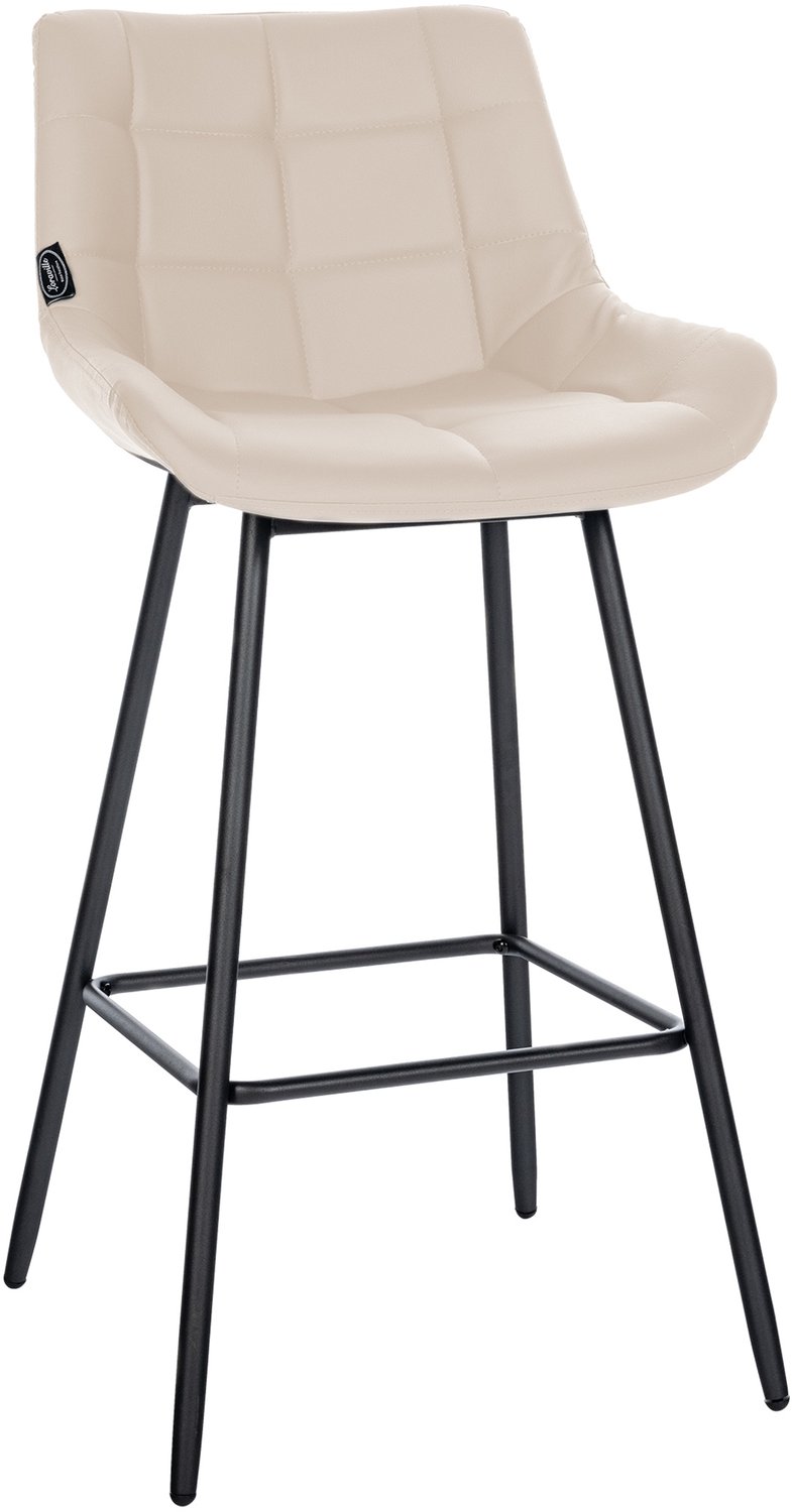 Luxe Comfort Torino 0152 barkruk - kunstleer - crème creme