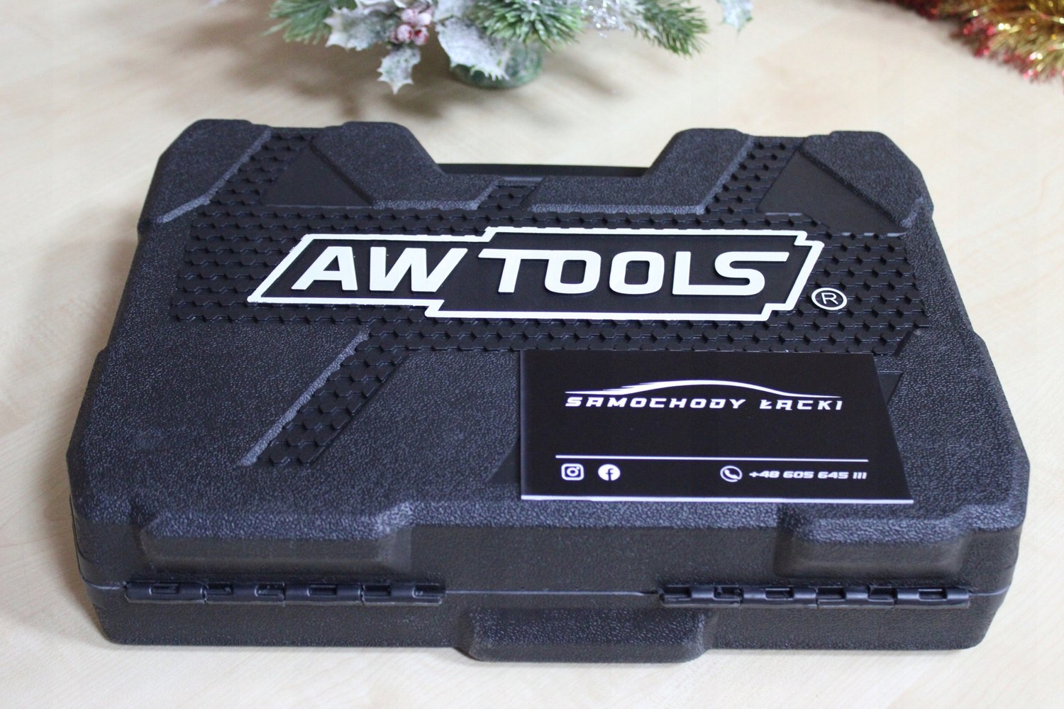 AWTOOLS 94-delige Doppenset 1/2" & 1/4" in Koffer - BLACK LINE