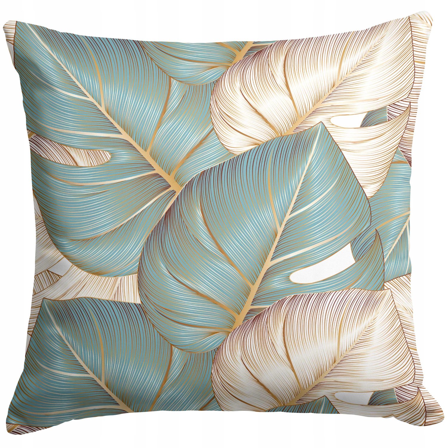 Decoratieve Kussenhoes 45x45cm - Stijlvolle Microvezel met Ritssluiting