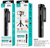 Bluetooth selfie stick met statief en afstandsbediening