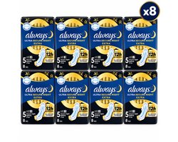 Always Maandverband Secure Extra Night Ultra - 8 stuks