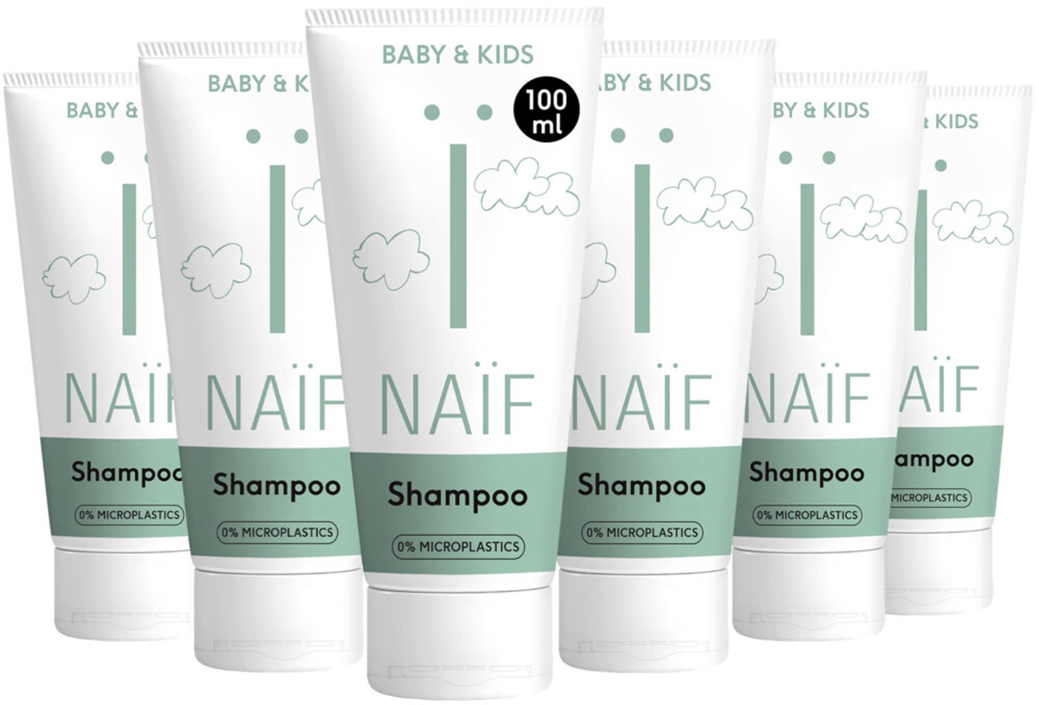 Naif Baby & Kids Shampoo Mini 6x100 ml
