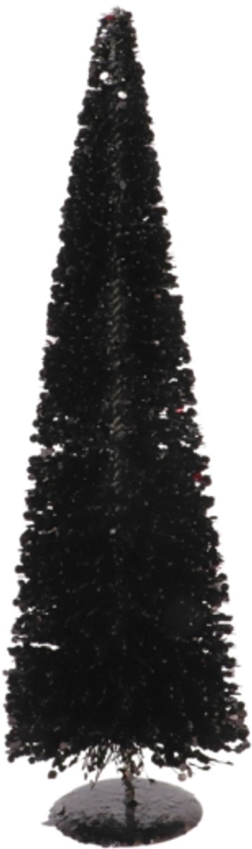 Kerstboom Sparkle zwart 50 cm