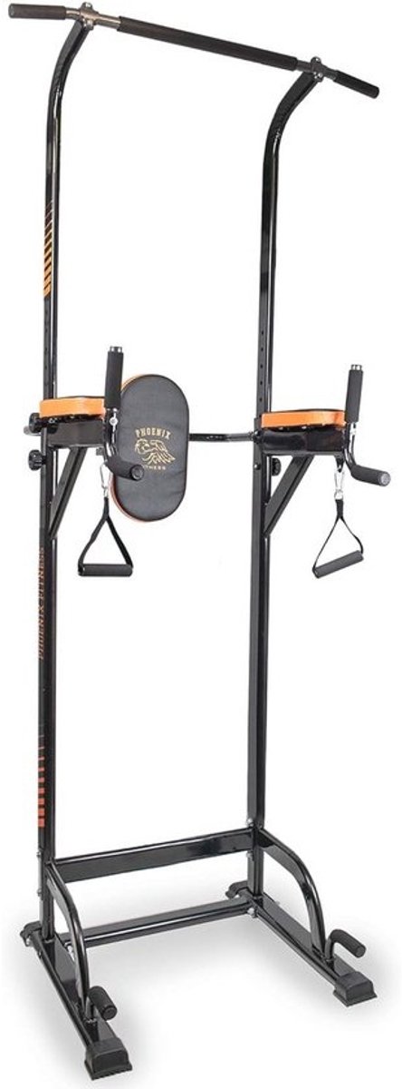 Multifunctionele Pull-Up Station en Power Tower voor Thuis Gym