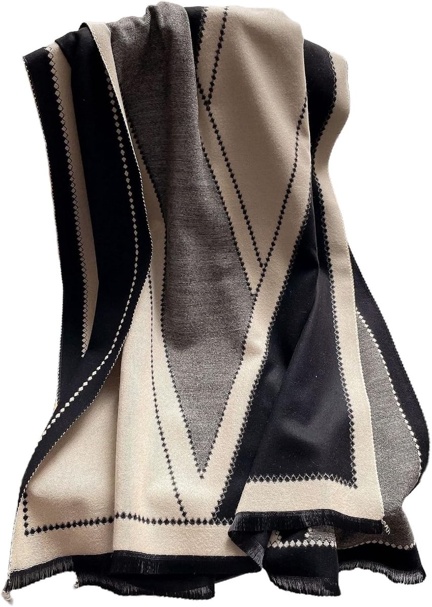 Shawl wraps Imitation Cashmere Warm Shawl Autumn And Winter Jacquard Versatile Long Neck Scarf