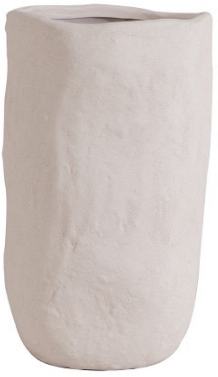 Light & Living Vaas SERAFINA - Wit - 21x21x35.5 cm