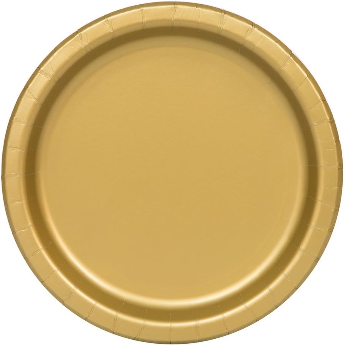 Borden - 23 cm - goud - verpakking van 16 stuks
