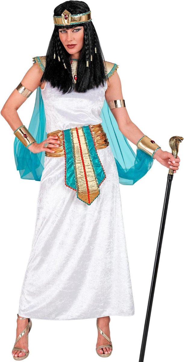 - Kostuum Egyptische koningin, Cleopatra, farao, Anubis, heerseres, godin
