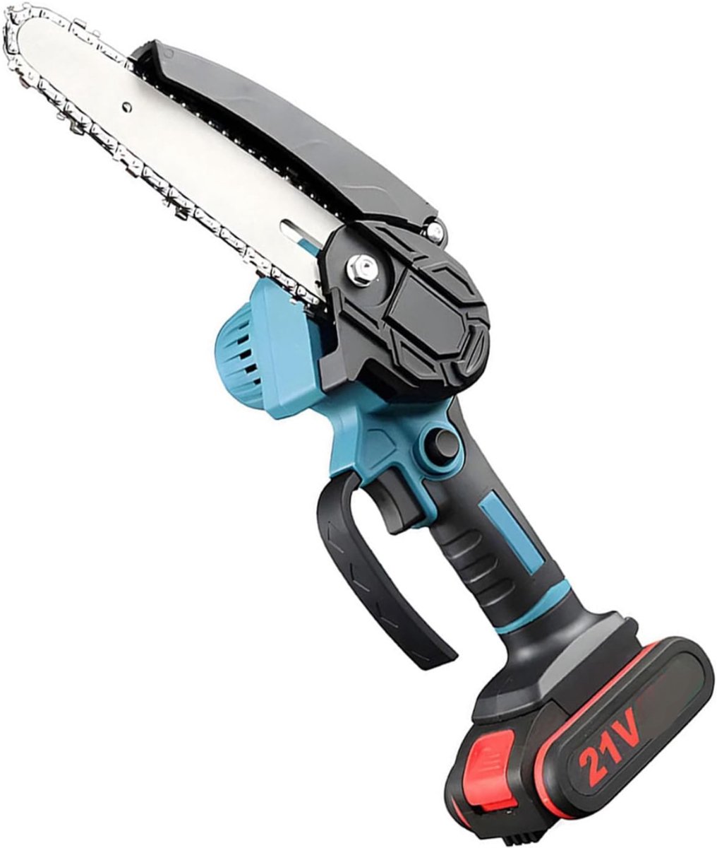 DYVNS® Mini Kettingzaag met Accu - Elektrische Takkenzaag - Handkettingzaag