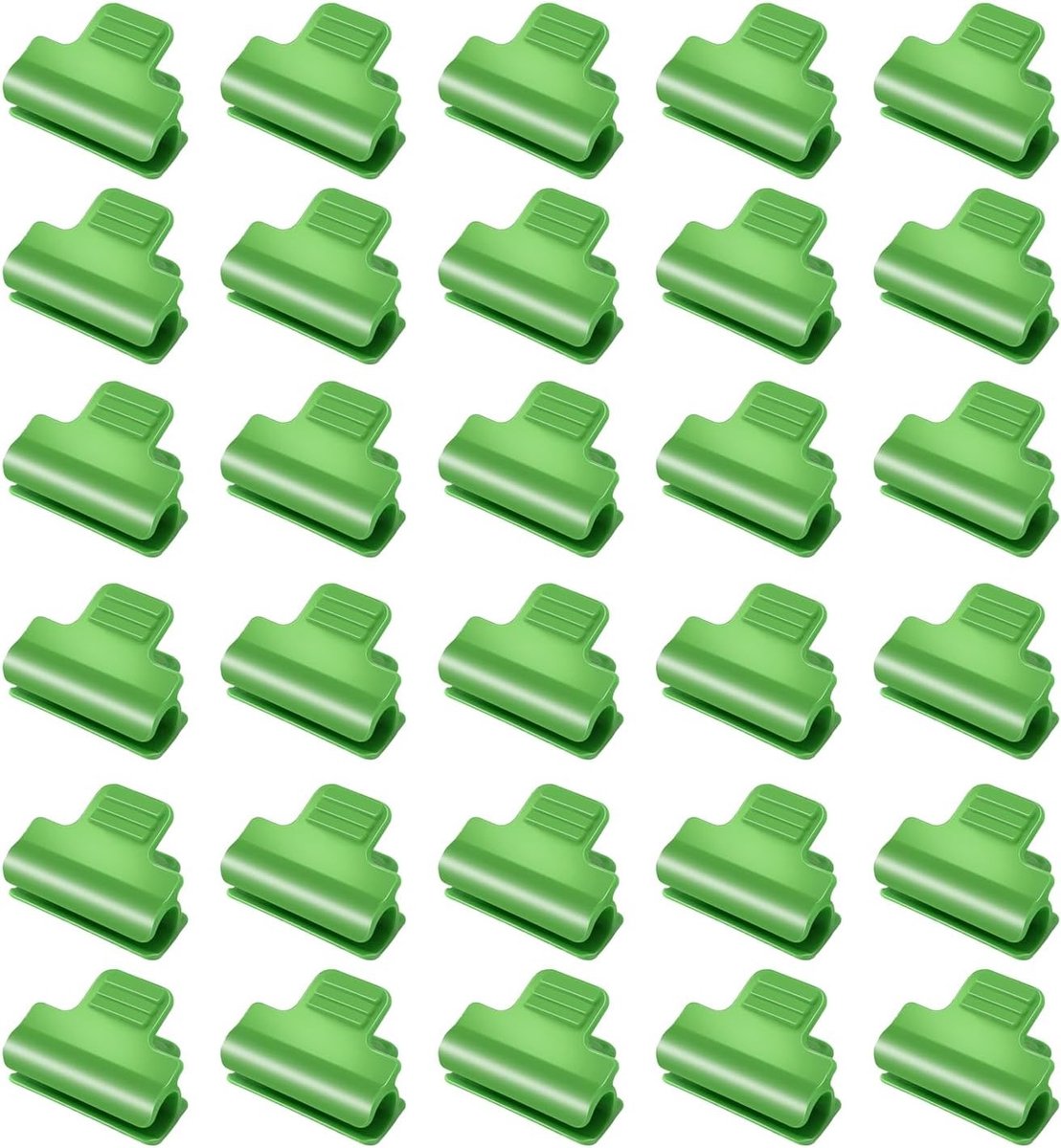 Set van 30 Kweekhuisclips voor het Bevestigen van Netten en Schaduwhoezen, Ideaal voor Seizoensgebonden Plantenondersteuning (11mm)