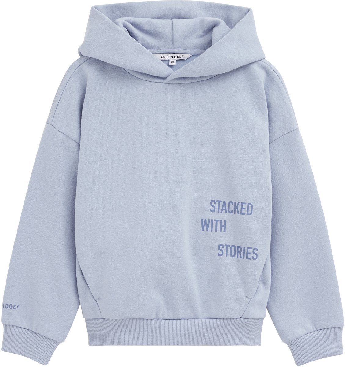 WE Fashion Jongens oversized hoodie met print