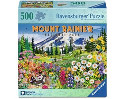 Ravensburger Mount Rainier National Park Puzzel 500 Stukjes | Nationale Parken Collectie | Landschap Legpuzzel
