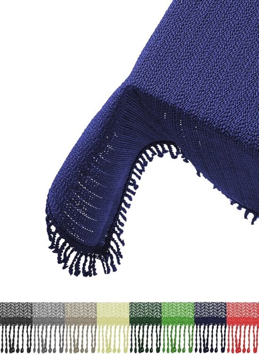 Tuintafelkleed Rechthoekig - Tafelzeil Outdoor - Buiten Eten - Weerbestendig Antislip - 130x160 cm - Blauw