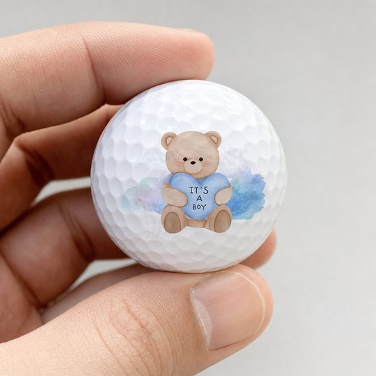 Golfballen It's a Boy Teddybeer - Geboorte Golf Cadeau - 15 stuks - Wilson — afbeelding 3