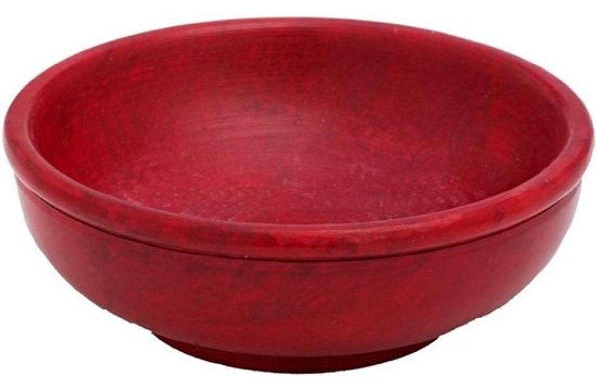 Wierookschaal 10cm Diameter Speksteen Kom - Decoratieve Wierookbrander