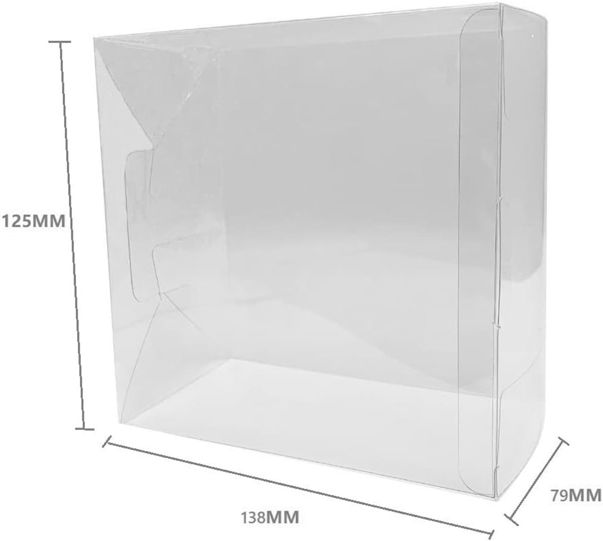 Transparante Beschermdozen - 10 Stuks Plastic Display Boxen voor Booster Boxen en Verzamelobjecten