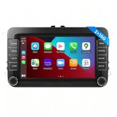 ESSGOO 7 inch Volkswagen CarPlay-schermautoradio - Android 16 - 2 + 16 GB - met Apple CarPlay en Android Auto