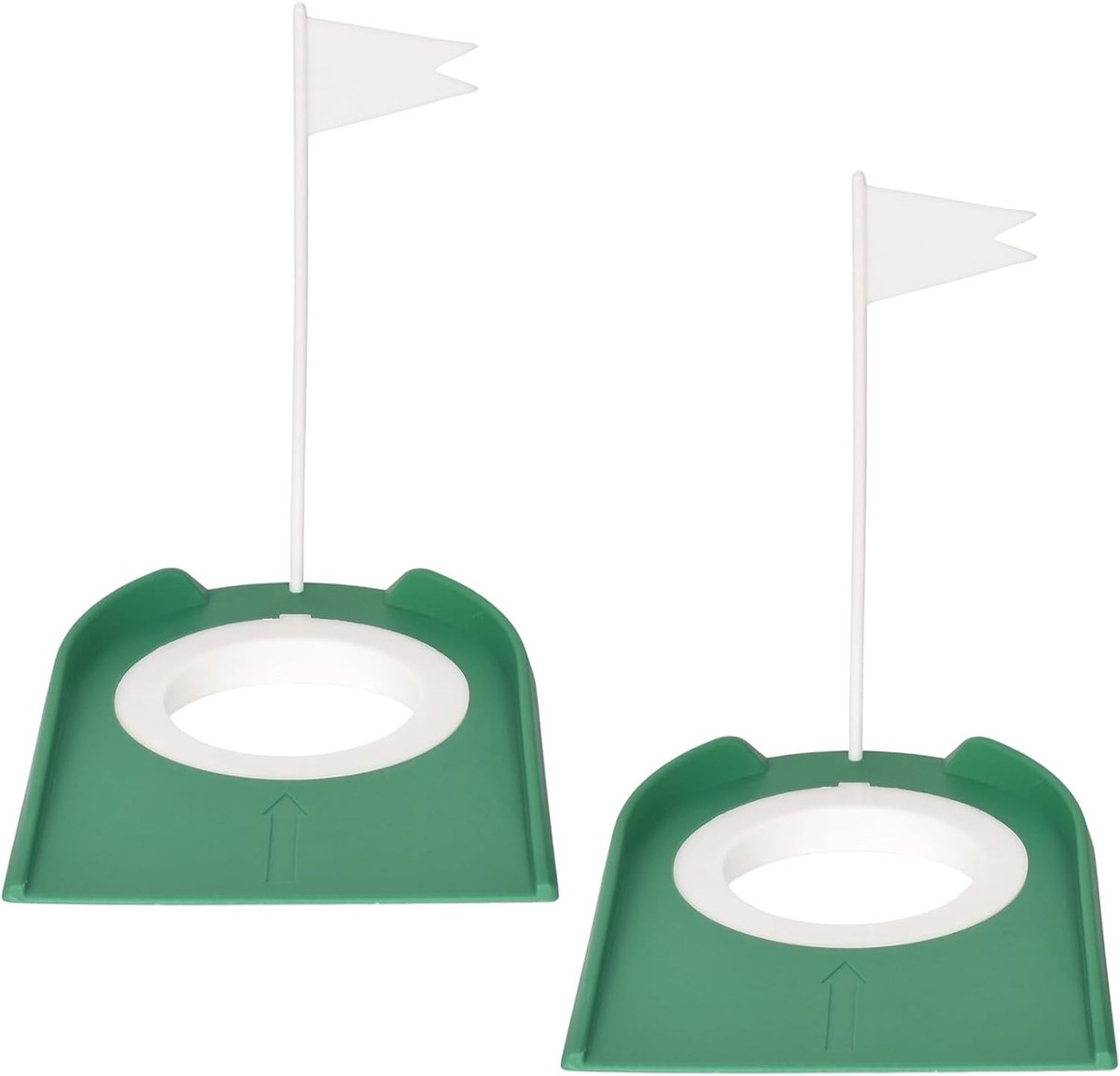Golf Putting Cup Set met Verstelbaar Gat en Vlag - Trainingshulpmiddel voor Binnen en Buiten, Ideaal voor Thuis en Tuin, Verbeter je Puttingvaardigheden