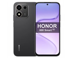 Honor 600 Smart 5G - 6,87" Dual SIM - Android 16.0 - 4GB 256GB - 7700 mAh - Zwart