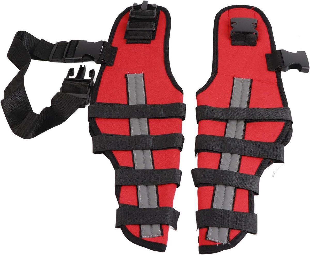 Brace Achterbeen, met Reflecterende Strips Hond Kniebrace voor Gescheurde ACL, Elastische Veilig Shockproof Huisdier Kniebeschermers voor K9 CCL Luxating Patella (M)