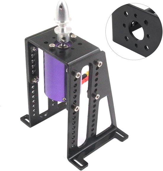 Elektrische Motorsteunen voor RC Vliegtuigen - Universele Aluminium Motorbeugel en Ondersteuning voor RC Motoren en Vliegtuigmotoren — afbeelding 2