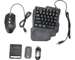 4 in 1 Mobile Game Combo Pack Mobiele Gamepad Controller Gaming Toetsenbord Muis Converter voor voor IOS Compatibel voor PUBG Mobile