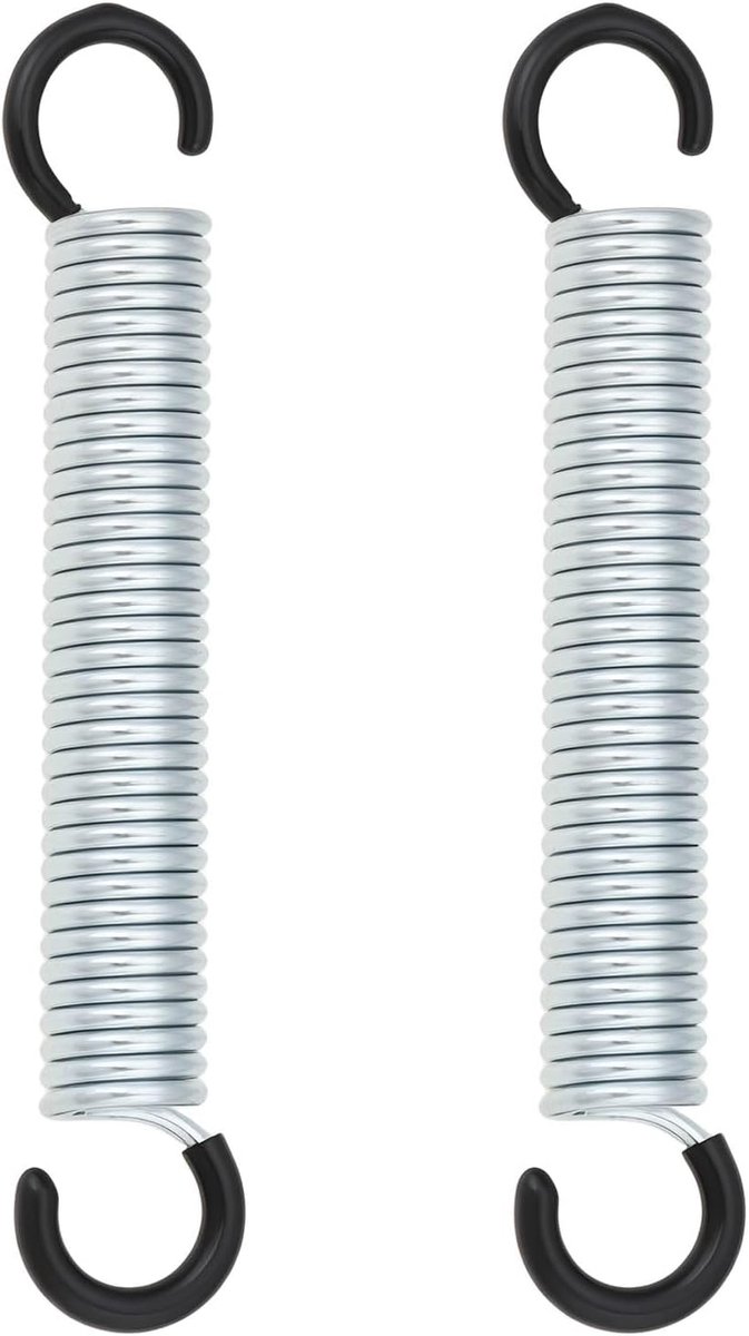 2 PCs Recliner Spanning Lente 5-1/8 Inch Lengte 1,65 cm OD Verzinkt Gegalvaniseerd Staal voor Recliner Stoelen