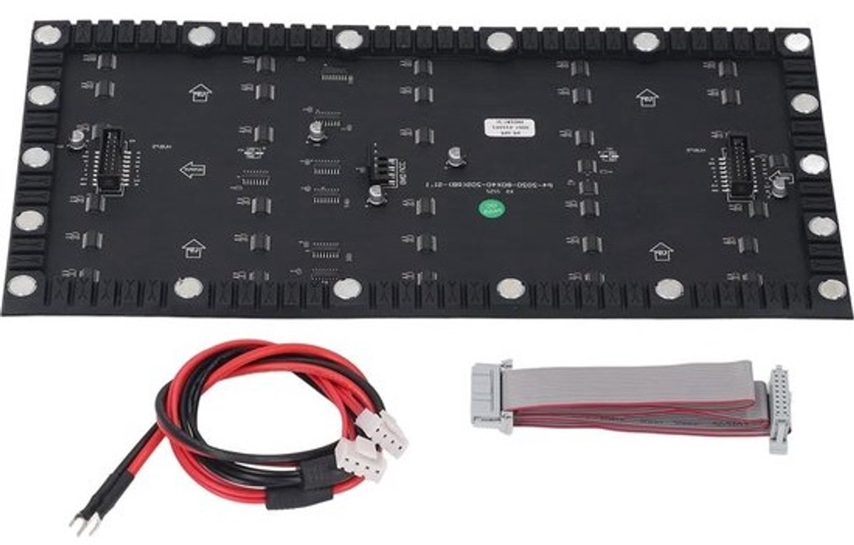 Flexibel LED-paneel Full Color FPCB 80x40 Pixels Scherm Met Magneet - Indoor Display - DC5V Koppelbaar En Buigbaar Ontwerp