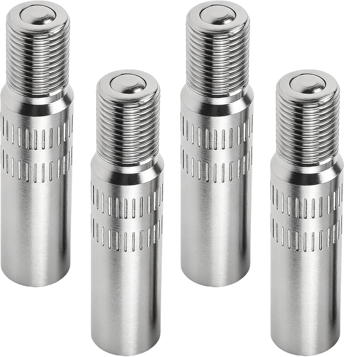4 stuks ventielverlenging, autoventiel, 27 mm, adapter ventieladapter, autoventielverlenging, ventielverlenging, ventieladapter voor e-scooter, auto, vrachtwagen, bestelwagen, caravan (39 mm)