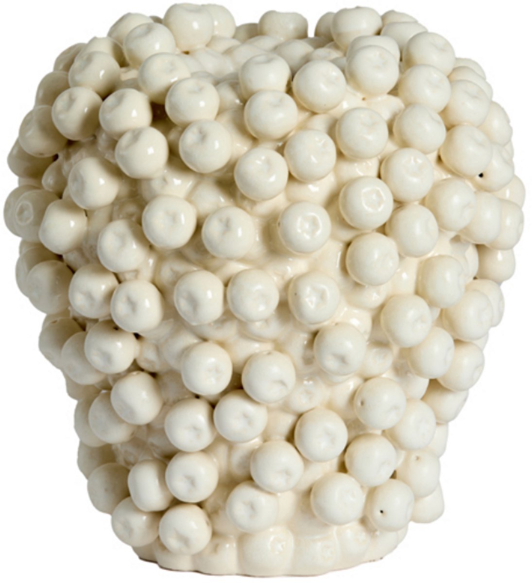 Light & Living Vaas BERRIES - Groen - 25.5x25.5x27 cm