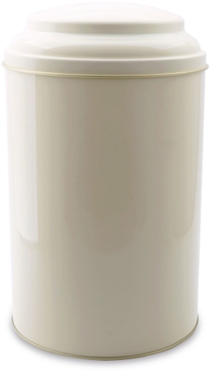 Theeblik Creme Rond 1kg