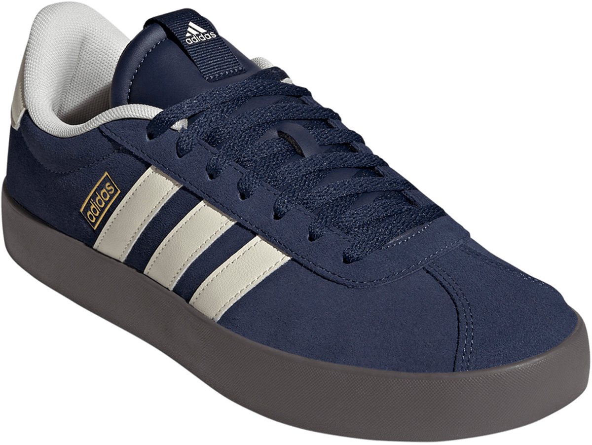 adidas VL COURT 3.0 Herensneaker Schoenen Suèdeleer KJ6806 donkerblauw Bont