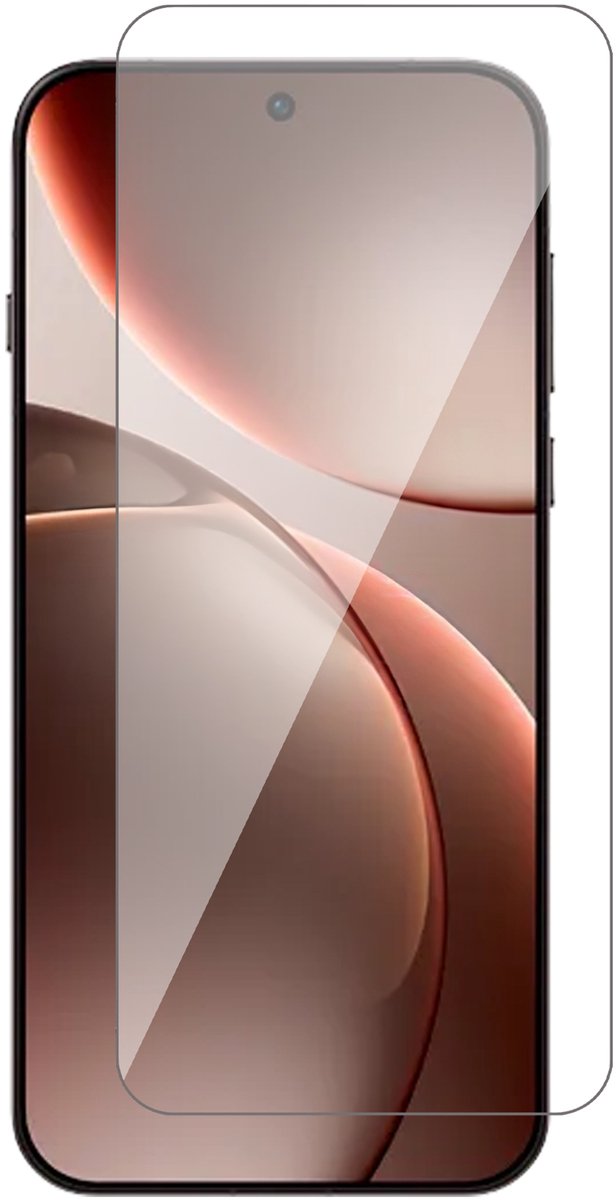 Screenprotector geschikt voor Oppo Find X9 / X9s – UltraClear Gehard Glas – Case Friendly – 9H Krasbestendig