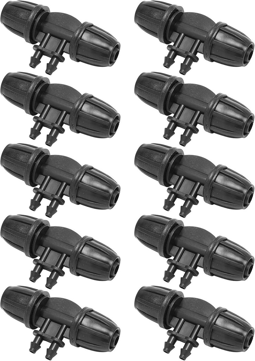 10-Delige Slangconnector Set 8/11 naar 4/7 Mm