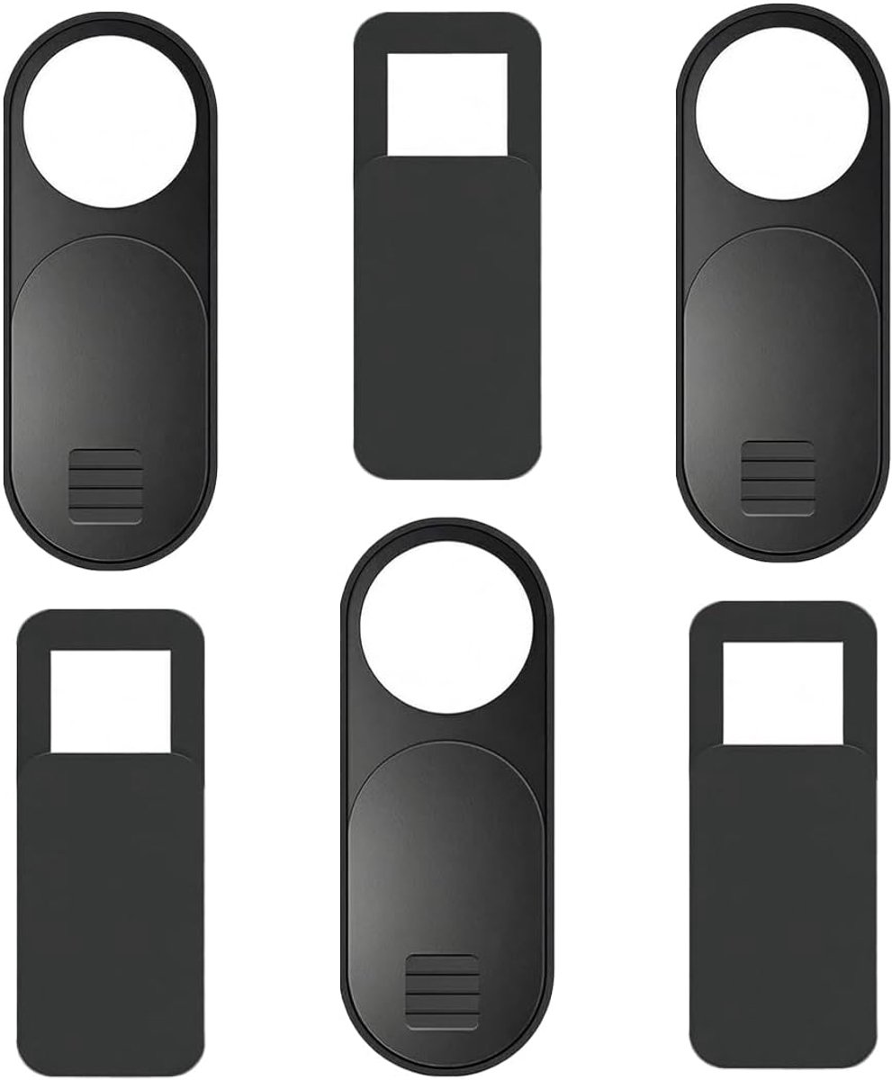 6 stuks ultradunne webcam-afdekking, online privacybescherming, voor computer, laptop, MacBook Pro, smartphone, pc, iPad Air, mobiele telefoonaccessoires