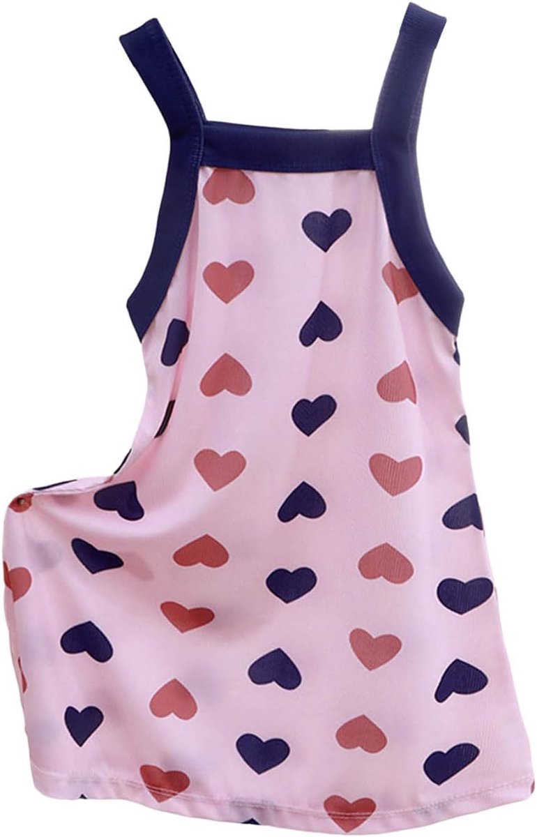 Jurk voor meisjes, kinderen, katoen, zomer, prinses, bruiloft, ceremonie, chic, casual, modieus, ademend, elegant, mouwloos, bloem, kant, tule, ruches, verjaardag, A19