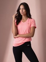 Sjeng Sports INES - Maat: L Cotton Candy - Tennis Shirt Vrouwen - Sportshirt - Jersey