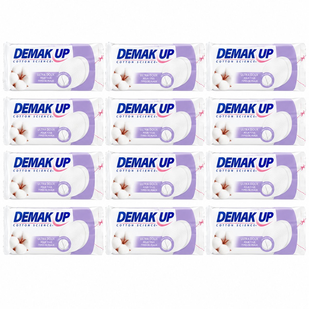 Demak Up Wattenschijfjes Original - Voordeelverpakking 12 x 60 Stuks