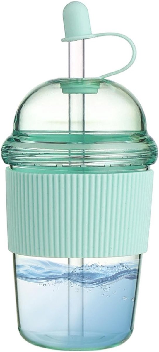 Antilek Rietjesbeker - 520ml - Simple Clean - Geschikt voor de Vaatwasser - blauw