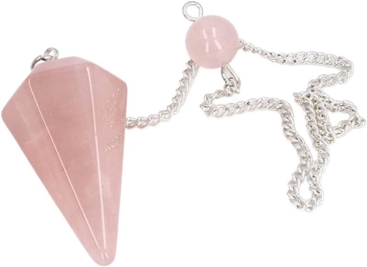 pendel - Edelstenen - Natuursteen - Pendulant - Aura - Energie - Spirituele sieraden - Liefdessteen- Jonyx