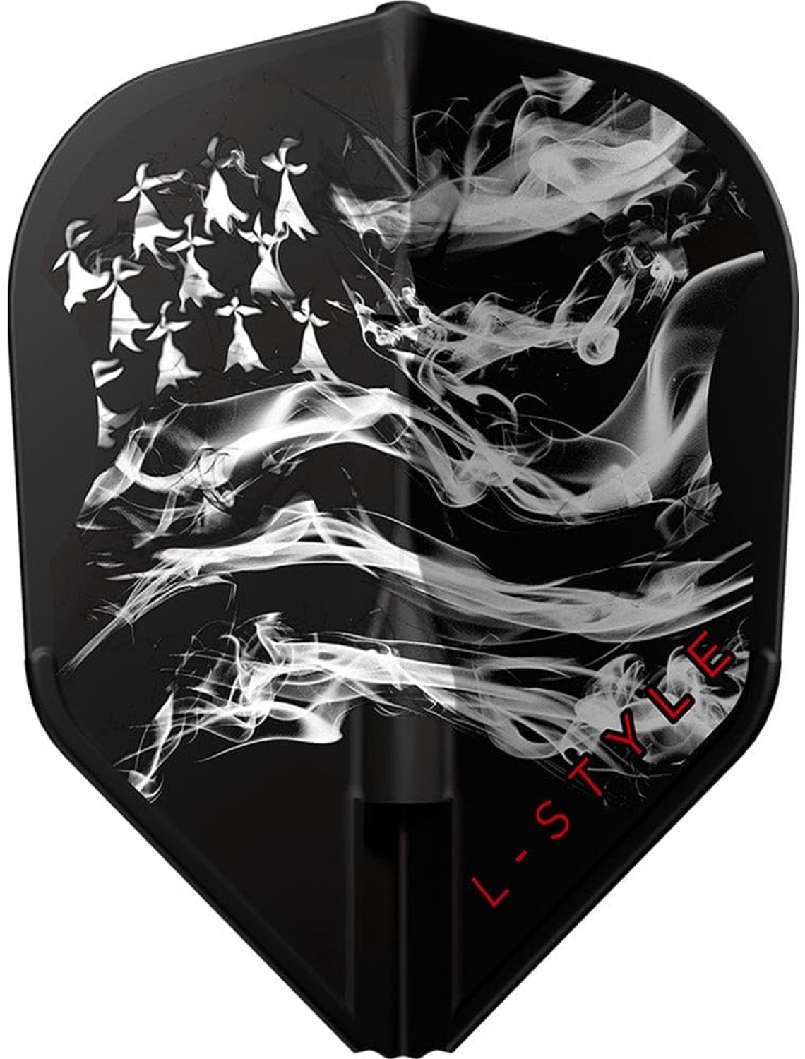 Dart Flights V2 in Zwart
