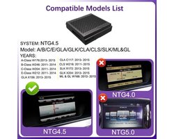 Draadloze Carplay Module NTG4.5 Becker - Android Auto Navigatie - Voor Mercedes Benz - Auto Accessoire - Navigatiesysteem